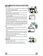 Preview for 15 page of Franke FGL 904 I Instructions For Use And Installation