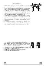 Предварительный просмотр 8 страницы Franke FGR 5007 I XS/GLASS Instructions For Use And Installation