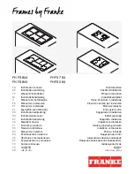 Franke FH FS 584 Installation Manual preview