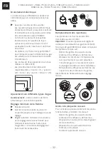 Предварительный просмотр 32 страницы Franke FHMA 755 4G DCL Installation And User Manual