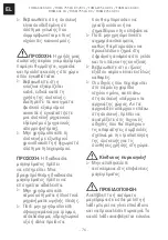 Preview for 76 page of Franke FHMA 755 4G DCL Installation And User Manual