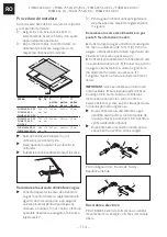 Предварительный просмотр 114 страницы Franke FHMA 755 4G DCL Installation And User Manual