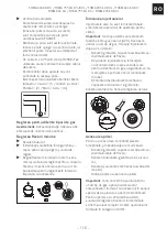 Предварительный просмотр 115 страницы Franke FHMA 755 4G DCL Installation And User Manual
