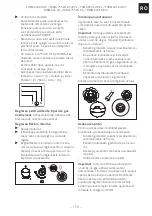 Preview for 115 page of Franke FHMA 755 4G DCL Installation And User Manual