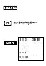 Preview for 95 page of Franke FHNG 302 2G BK C Instructions For Installation And Use Manual