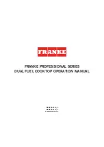 Franke FIXG903B1 Operation Manual preview