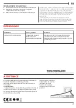 Preview for 29 page of Franke FMA 86 H BK User Manual