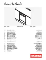 Franke FMO 45 FS Installation Manual preview