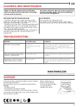 Предварительный просмотр 12 страницы Franke FMY 45 MW User Manual