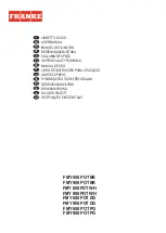 Franke FMY 608 POT BK User Manual preview