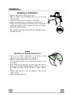 Preview for 31 page of Franke FNE 915 XS ECS Instructions For Use And Installation