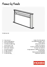 Preview for 1 page of Franke Frames by Franke FS DW 866 XS User Manual