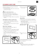 Предварительный просмотр 9 страницы Franke Frames by Franke FS DW 866 XS User Manual