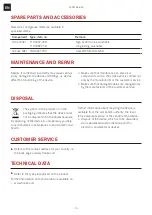 Preview for 10 page of Franke Frames by Franke FS DW 866 XS User Manual