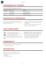 Preview for 82 page of Franke Frames by Franke FS DW 866 XS User Manual