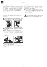 Предварительный просмотр 22 страницы Franke Frames CM FS 45 BK Installation And User Manual