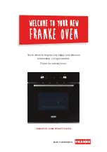 Franke FRE60P10B Manual preview