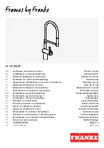 Franke FS HF SWSP Installation And Service Manual preview