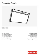 Franke FS VT 606 W XS User Manual preview