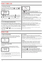 Preview for 6 page of Franke FSM 97 P User Manual