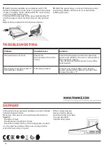 Preview for 12 page of Franke FSM 97 P User Manual