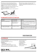 Предварительный просмотр 112 страницы Franke FSM 97 P User Manual