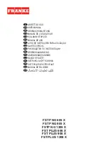 Franke FST PLUS 1208 X User Manual preview