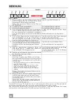 Preview for 40 page of Franke FSW908TC WH Instructions For Use And Installation