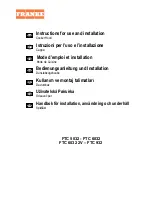 Preview for 1 page of Franke FTC 5032 Instructions For Use And Installation