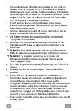 Preview for 32 page of Franke FTC 512XSL Instructions For Use And Installation