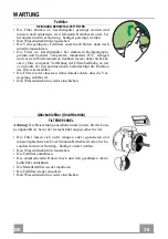 Preview for 38 page of Franke FTC 512XSL Instructions For Use And Installation