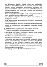 Preview for 59 page of Franke FTC 512XSL Instructions For Use And Installation