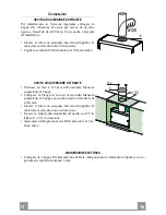 Предварительный просмотр 10 страницы Franke FTC 6462 Instructions For Use And Installation