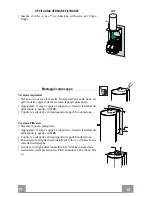 Preview for 12 page of Franke FTU 3807-P WXS 70H Instructions For Use And Installation