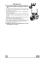 Preview for 52 page of Franke FTU 3807-P WXS 70H Instructions For Use And Installation