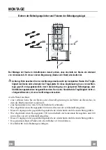 Preview for 40 page of Franke FTU 3807 WXS 70H Instructions For Use And Installation