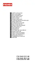 Preview for 1 page of Franke FTU PLUS 3707 I BK Installation Manual