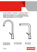 Franke HELIX Instructions Manual preview