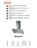 Preview for 1 page of Franke Imagine FIM 1100 W XS WMC Instructions For Use And Installation