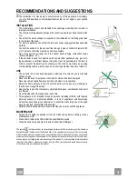 Preview for 3 page of Franke Imagine FIM 1100 W XS WMC Instructions For Use And Installation