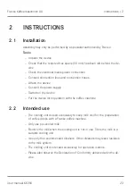 Preview for 23 page of Franke KE200 User Manual