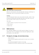 Preview for 25 page of Franke KE200 User Manual