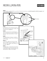 Preview for 13 page of Franke KEP AC-EBF-SND Series Installation Manual