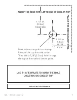 Предварительный просмотр 9 страницы Franke KEP ACSL-EBF Series Installation Manual