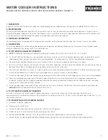 Franke KEP3CP Instructions предпросмотр