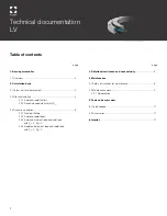 Preview for 2 page of Franke LVA Technical Documentation Manual