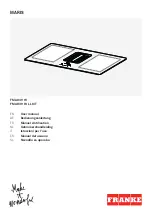 Franke MARIS FMA 839 HI Manual preview