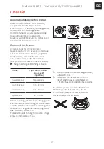 Preview for 23 page of Franke MARIS FREE FHMF 604 3G DC C User Manual