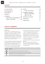 Preview for 40 page of Franke MARIS FREE FHMF 604 3G DC C User Manual