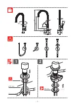 Предварительный просмотр 2 страницы Franke MARIS FREE Installation And Service Manual